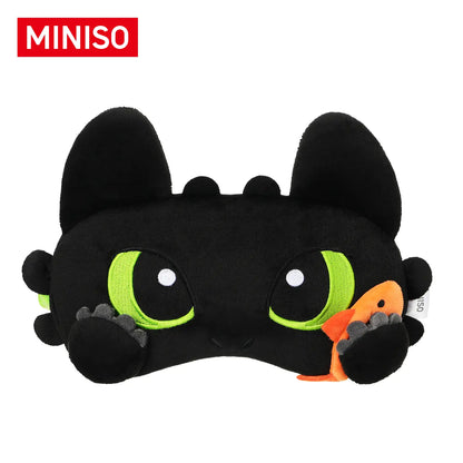 Miniso How to Train Your Dragon Sleep Mask - Soft and Comfortable Eyemask for Travel and Sleep Aid, Youth Novelty Design