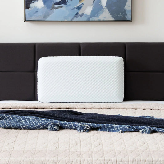 Ventilated Gel Memory Foam Pillow with Enhanced Breathability for Optimal Cooling Sleep Support